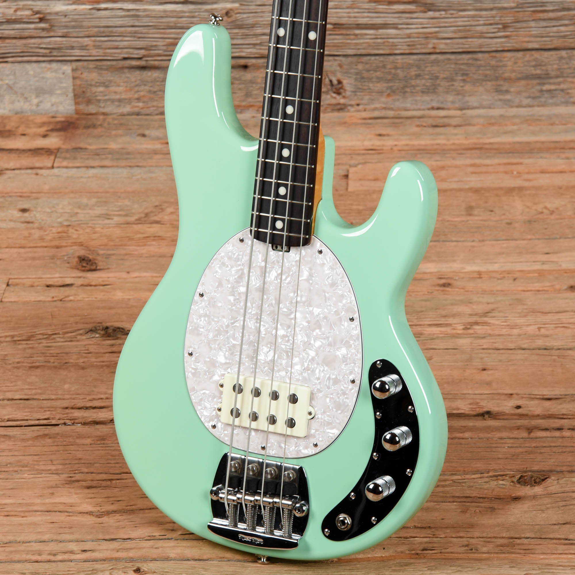 Music Man StingRay Class 4 H Sea Foam Green 2010 Bass Guitars / 4-String