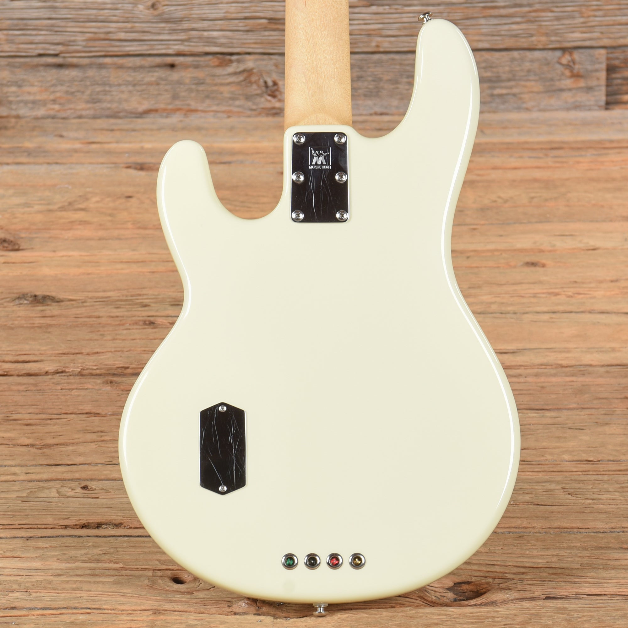 Music Man StingRay Classic White Bass Guitars / 4-String