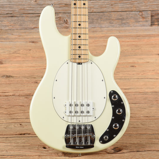 Music Man StingRay Classic White Bass Guitars / 4-String