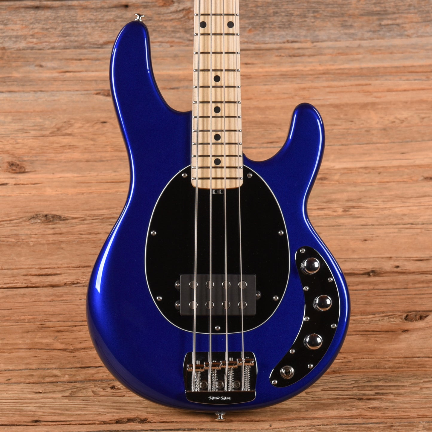 Music Man StingRay Short Scale Blue 2019 Bass Guitars / 4-String