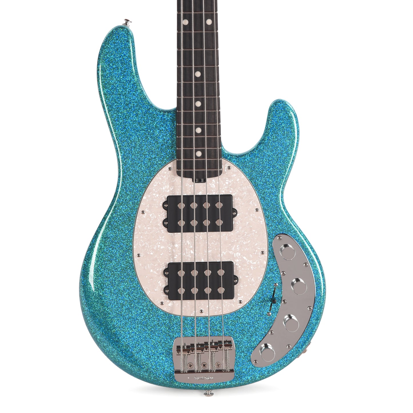 Music Man StingRay Special HH Bass Anomalous Green Bass Guitars / 4-String