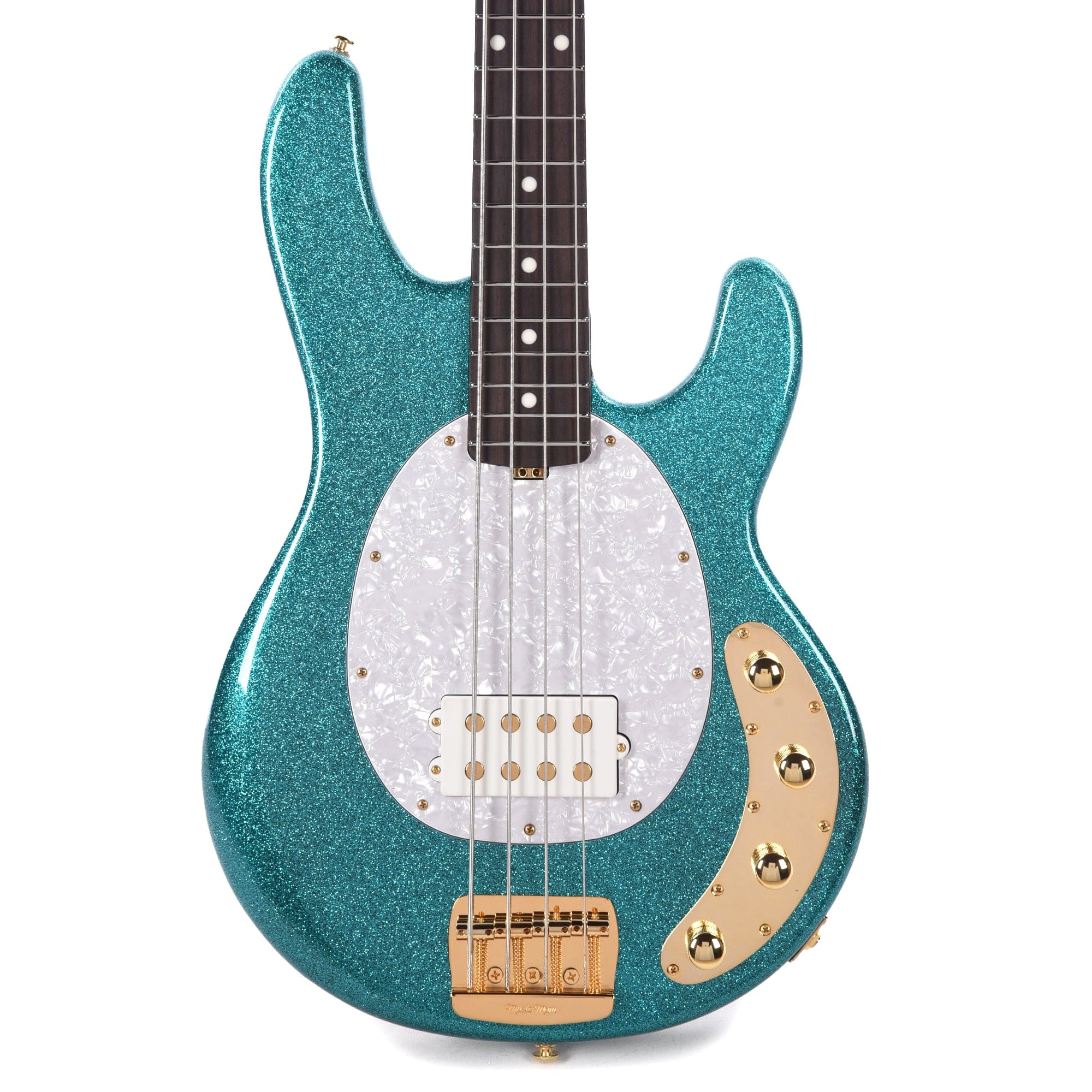 Music Man StingRay 3EQ Bass Guitar, Roasted Maple Neck, Neptune Blue Music Man StingRay 3EQ Bass Guitar, Roasted Maple Neck, Neptune Blue