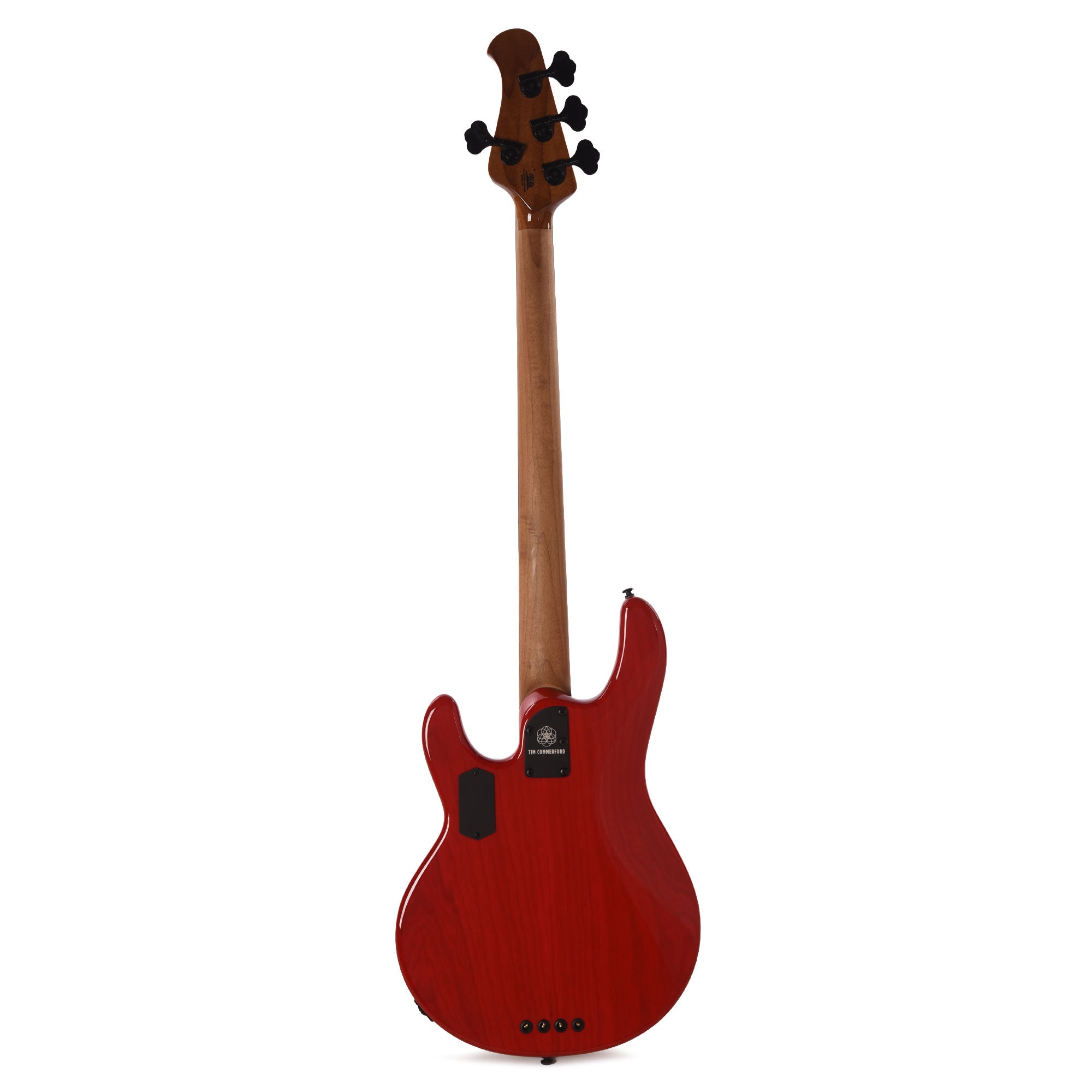 Music Man Tim Commerford Artist Series StingRay Bass Caliper Red Bass Guitars / 4-String