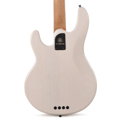 Music Man Tim Commerford Artist Series StingRay Bass Fight Night White Bass Guitars / 4-String