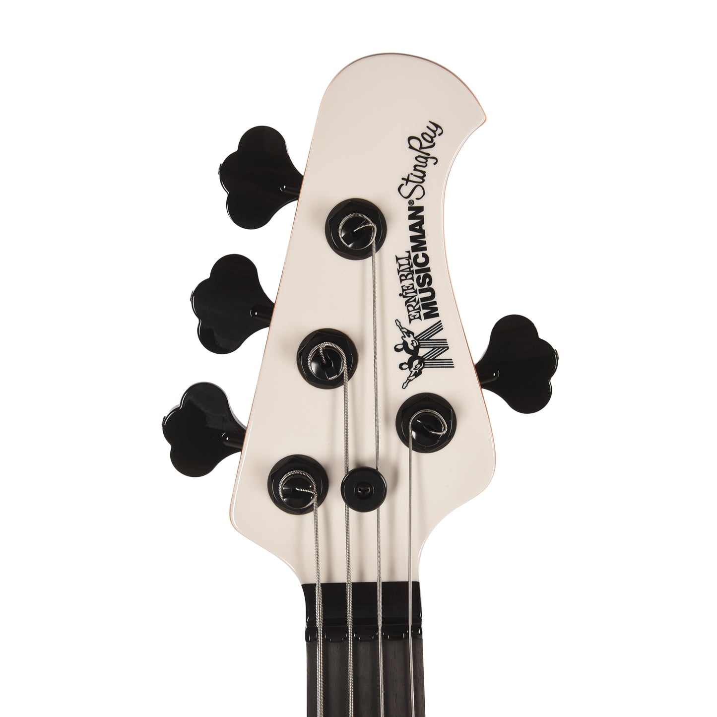 Music Man Tim Commerford Artist Series StingRay Bass Fight Night White Bass Guitars / 4-String