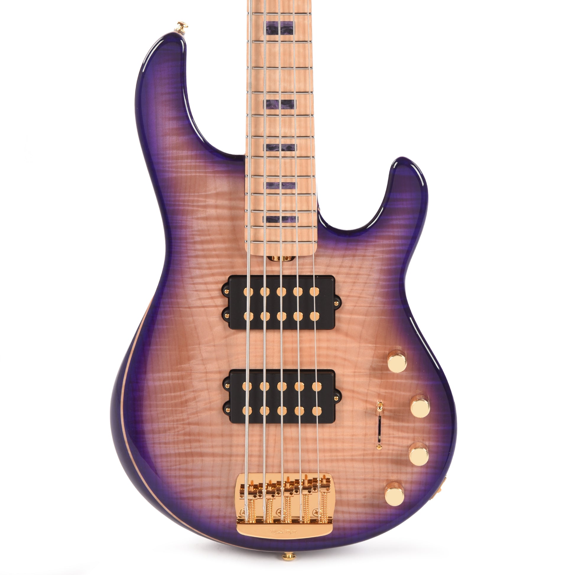Music Man BFR StingRay 5 HH Moonbeam Bass Guitars / 5-String or More