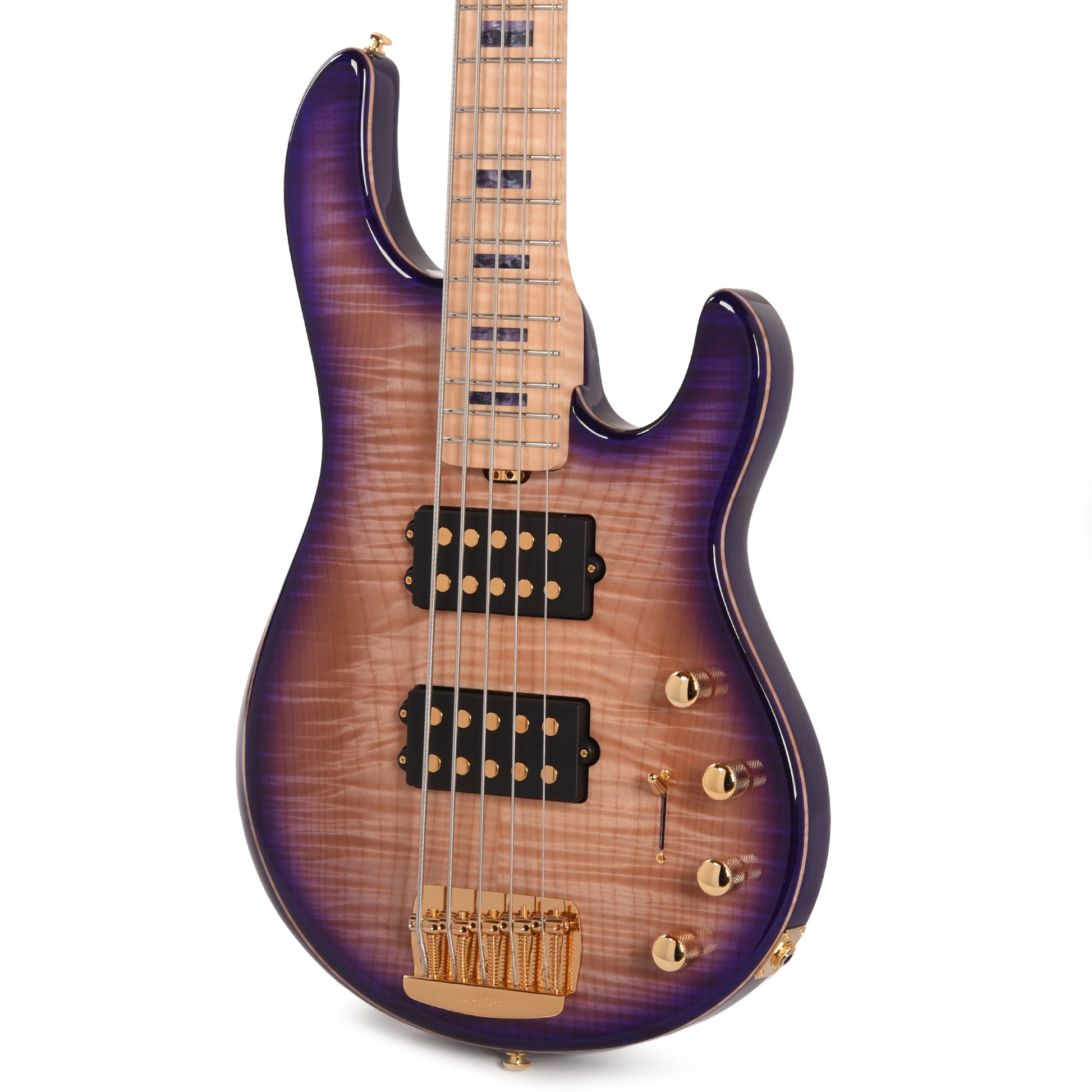Music Man BFR StingRay 5 HH Moonbeam Bass Guitars / 5-String or More