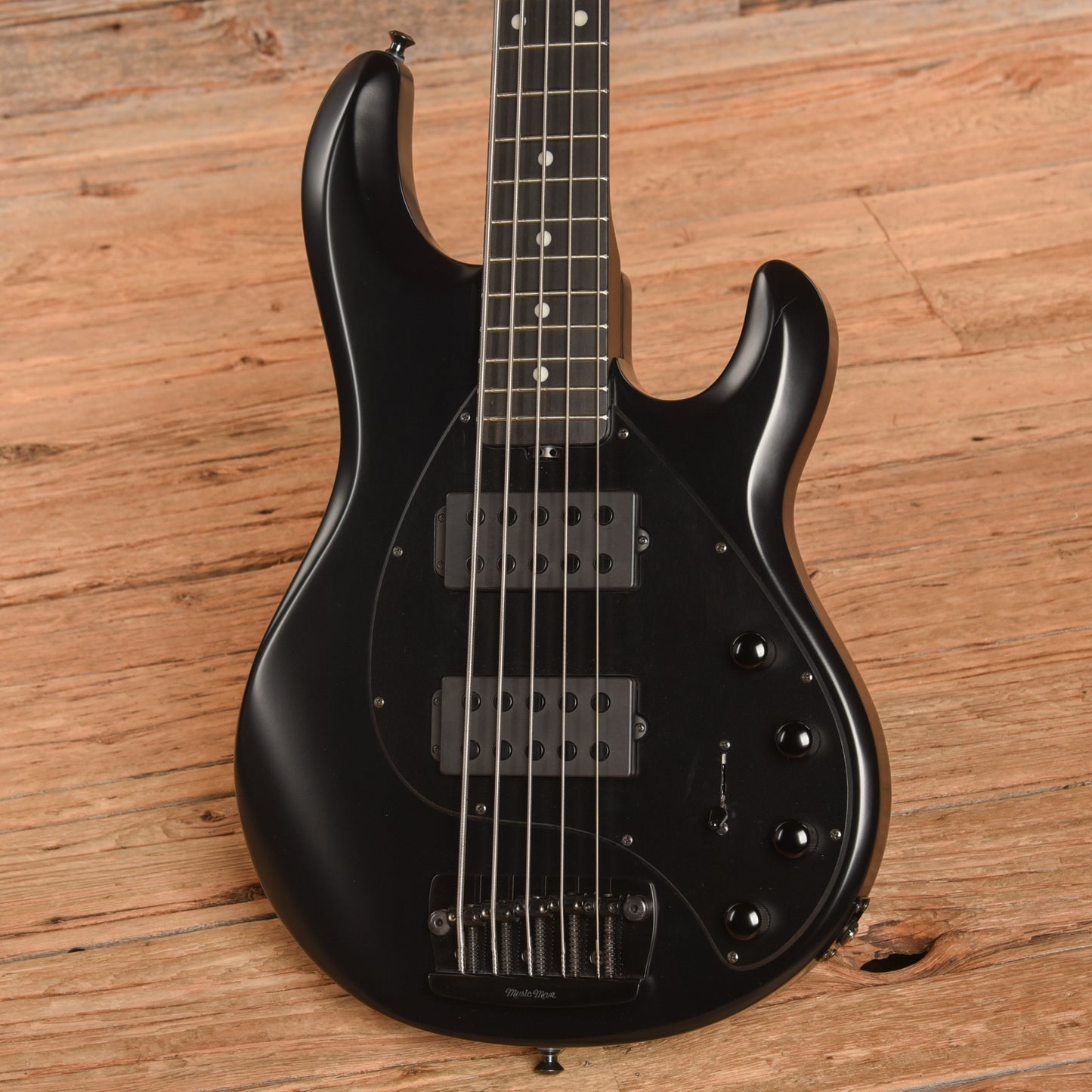 Music Man StingRay 5 HH Stealth 2012 Bass Guitars / 5-String or More