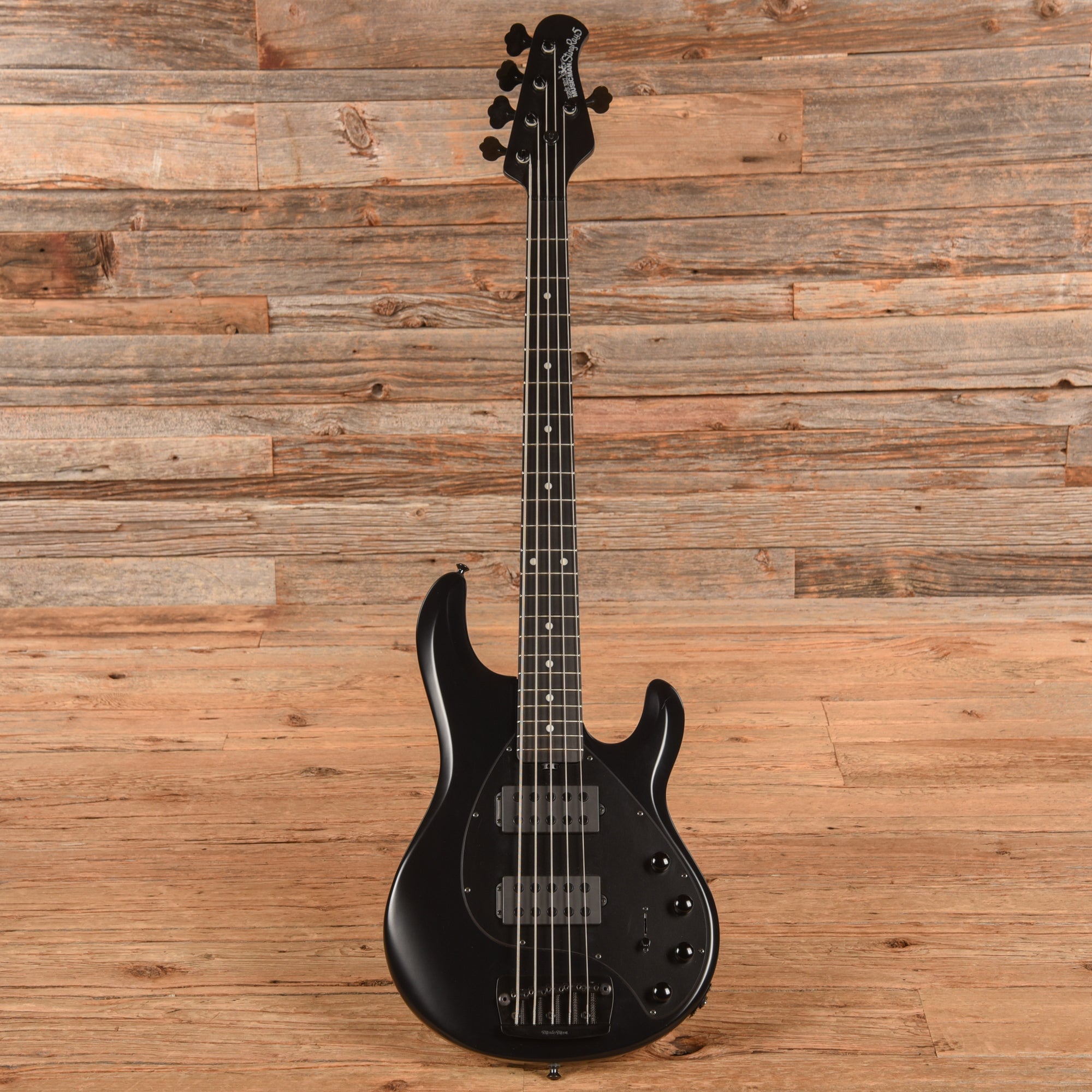 Music Man StingRay 5 HH Stealth 2012 Bass Guitars / 5-String or More