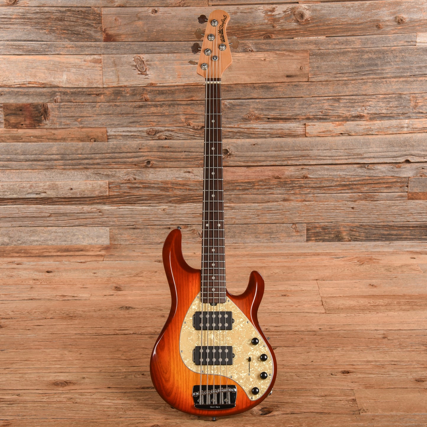 Music Man StingRay 5 HH Sunburst 2007 Bass Guitars / 5-String or More