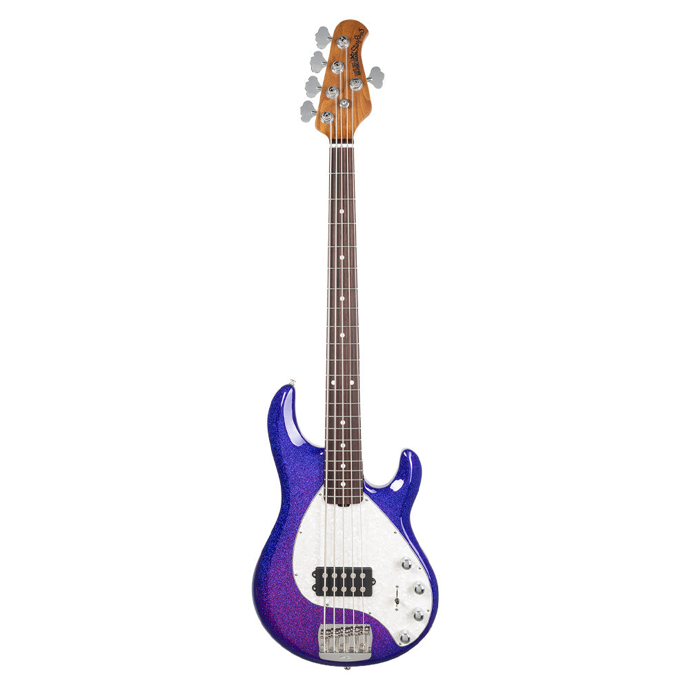 Music Man StingRay Special 5 Bass Violet Sparkle Burst Bass Guitars / 5-String or More
