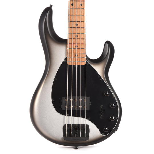 Music Man StingRay Special 5 Black Rock w/Roasted Maple Neck Bass Guitars / 5-String or More