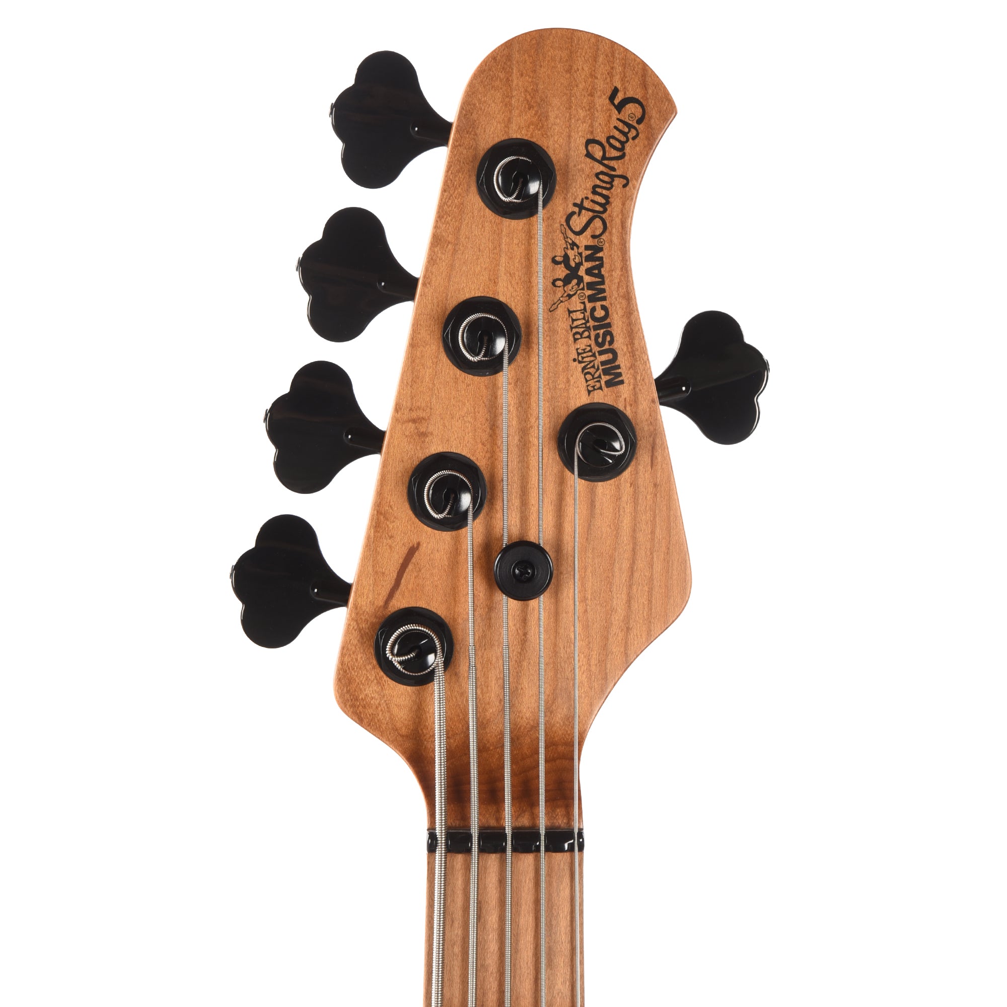 Music Man StingRay Special 5 Black Rock w/Roasted Maple Neck Bass Guitars / 5-String or More