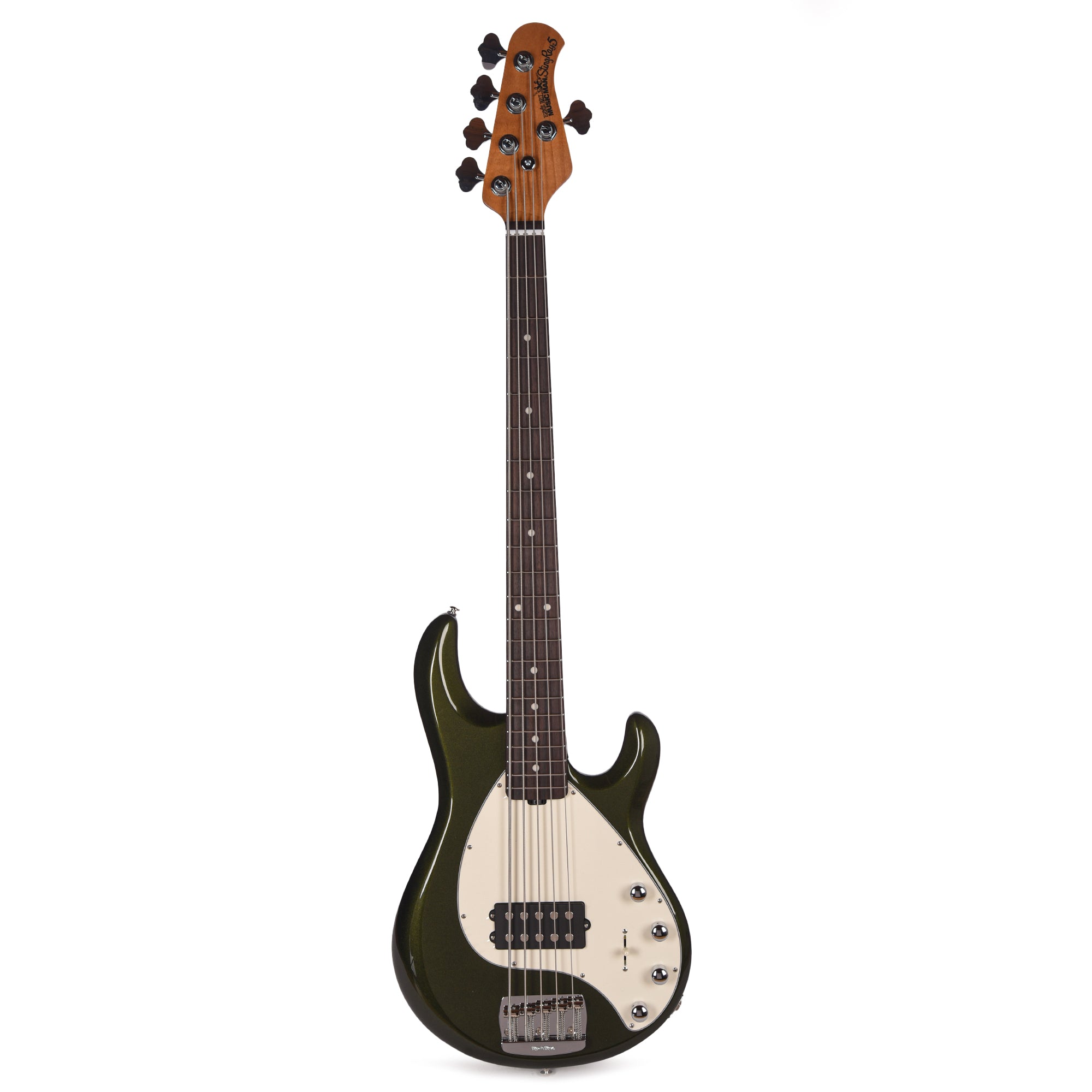 Music Man StingRay Special 5 H Fallout Green w/ Roasted Maple Neck Bass Guitars / 5-String or More