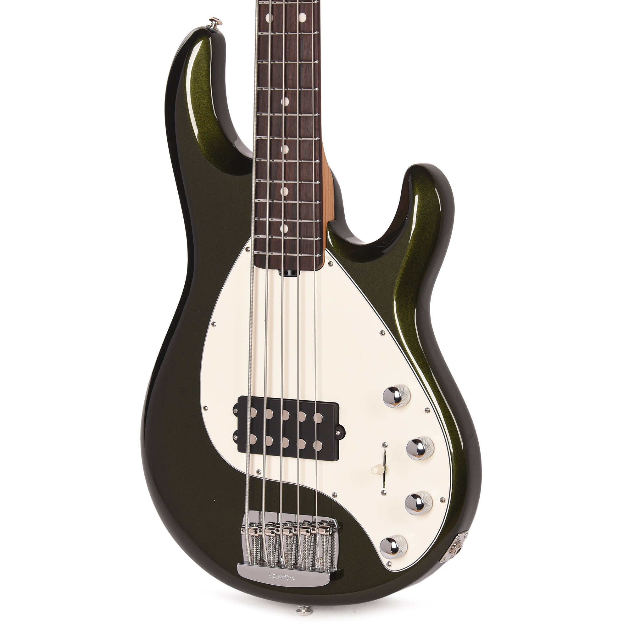 Music Man StingRay Special 5 H Fallout Green w/ Roasted Maple Neck Bass Guitars / 5-String or More