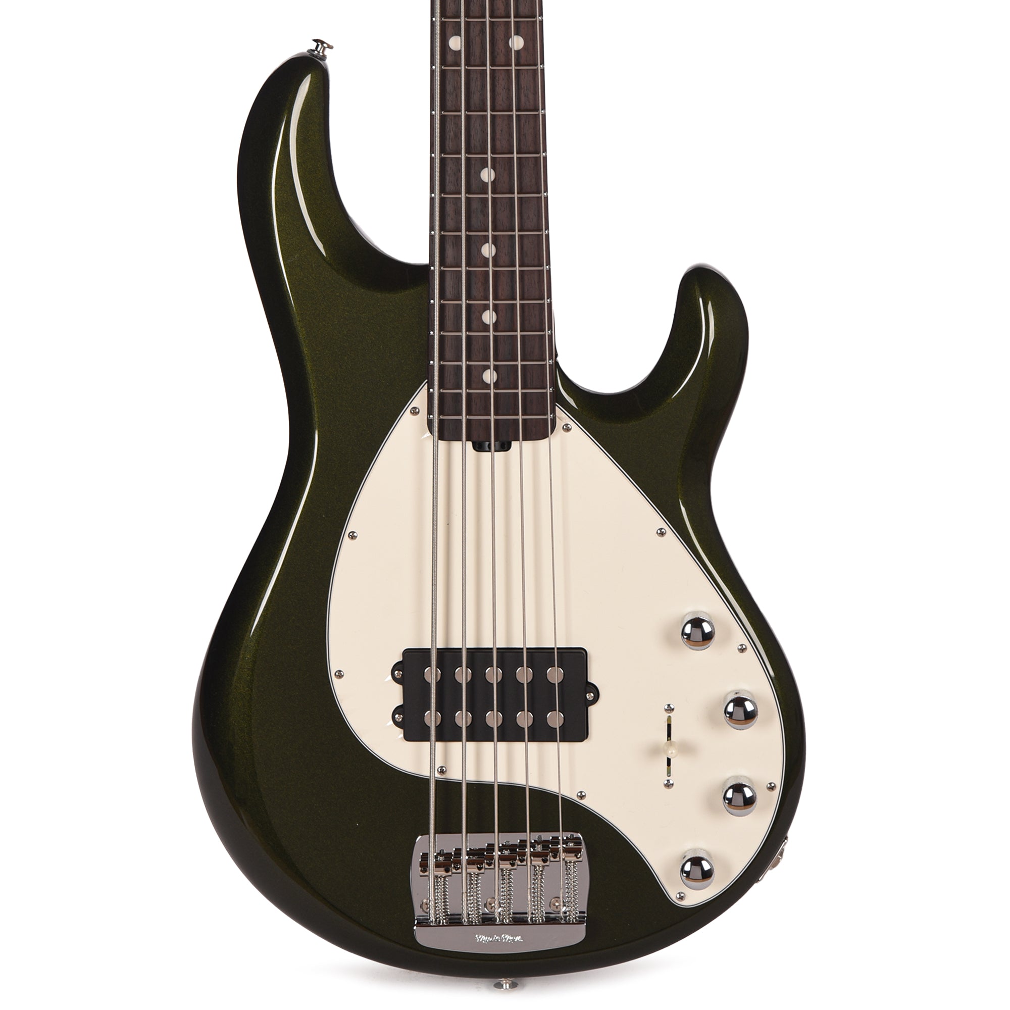 Music Man StingRay Special 5 H Fallout Green w/ Roasted Maple Neck Bass Guitars / 5-String or More