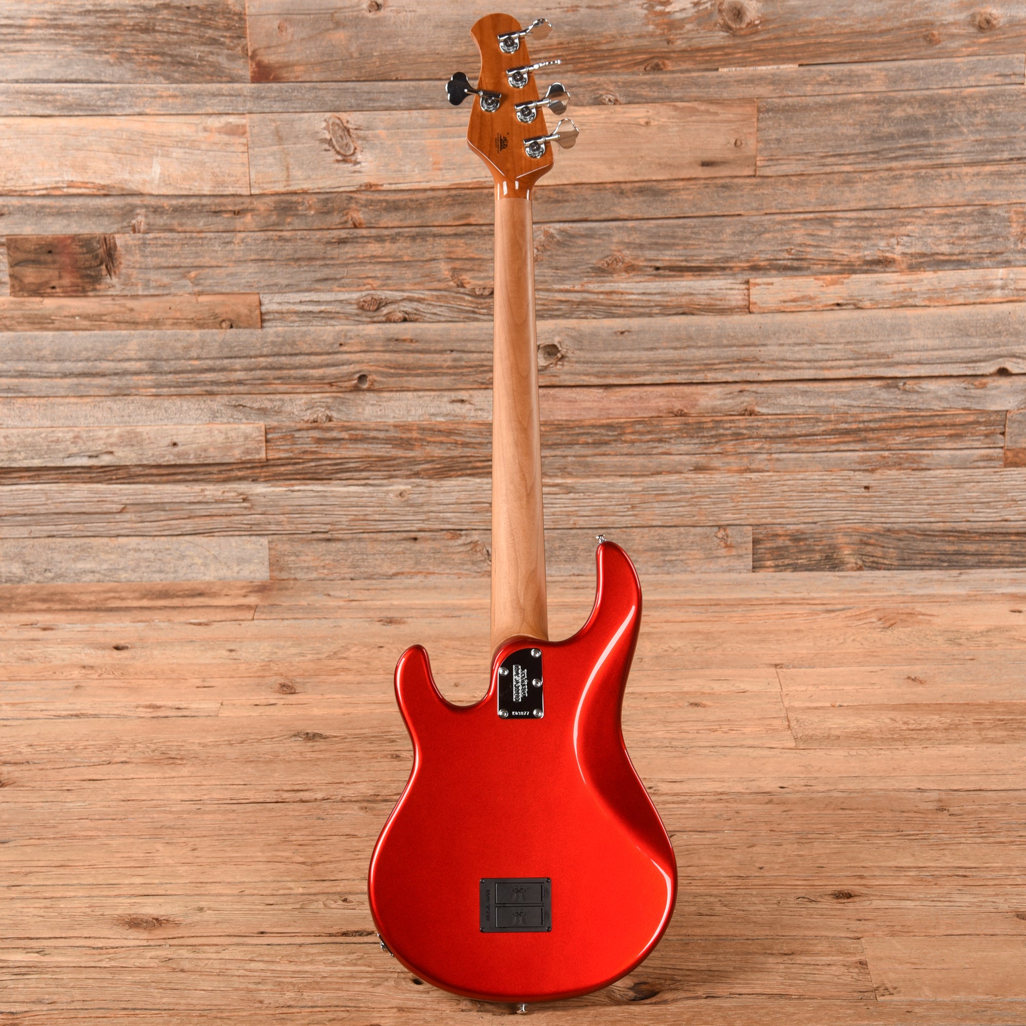 Music Man StingRay Special 5 HH Chrome Red 2023 Bass Guitars / 5-String or More