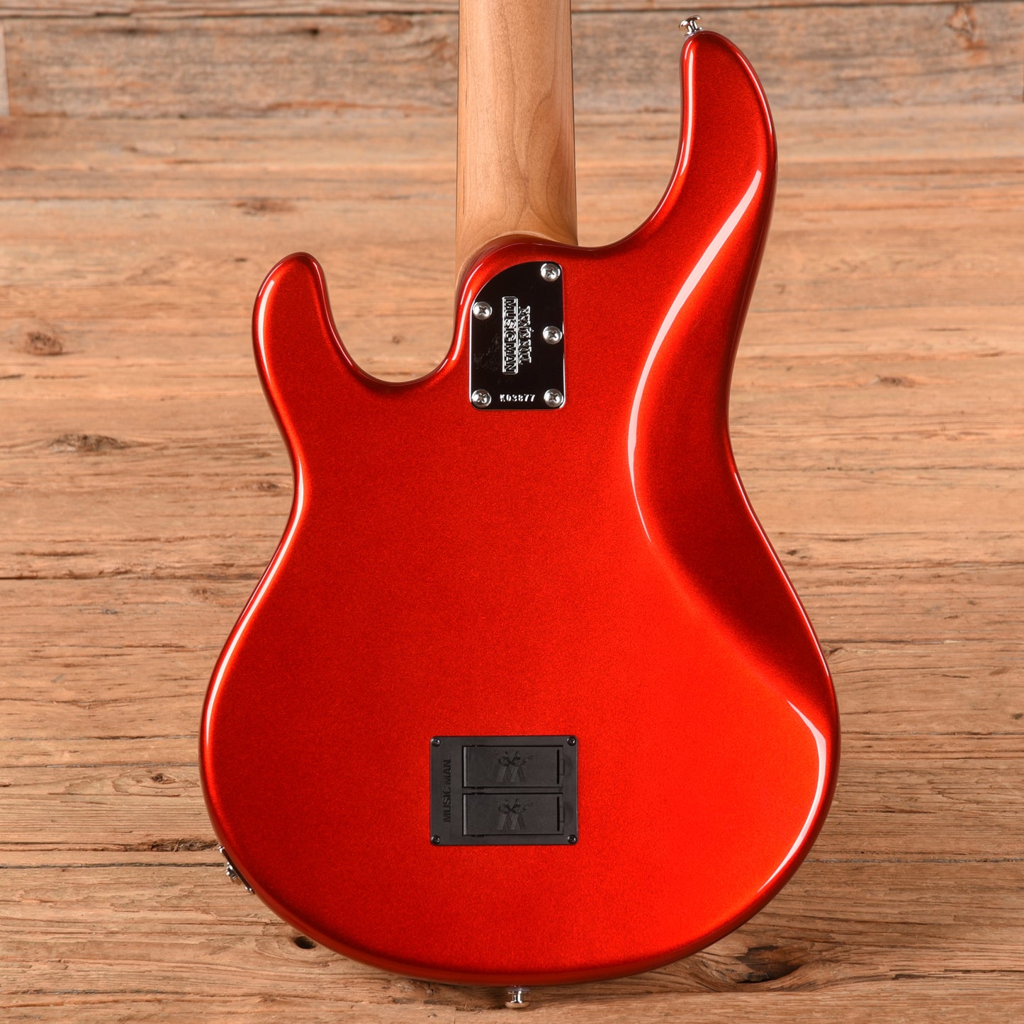 Music Man StingRay Special 5 HH Chrome Red 2023 Bass Guitars / 5-String or More