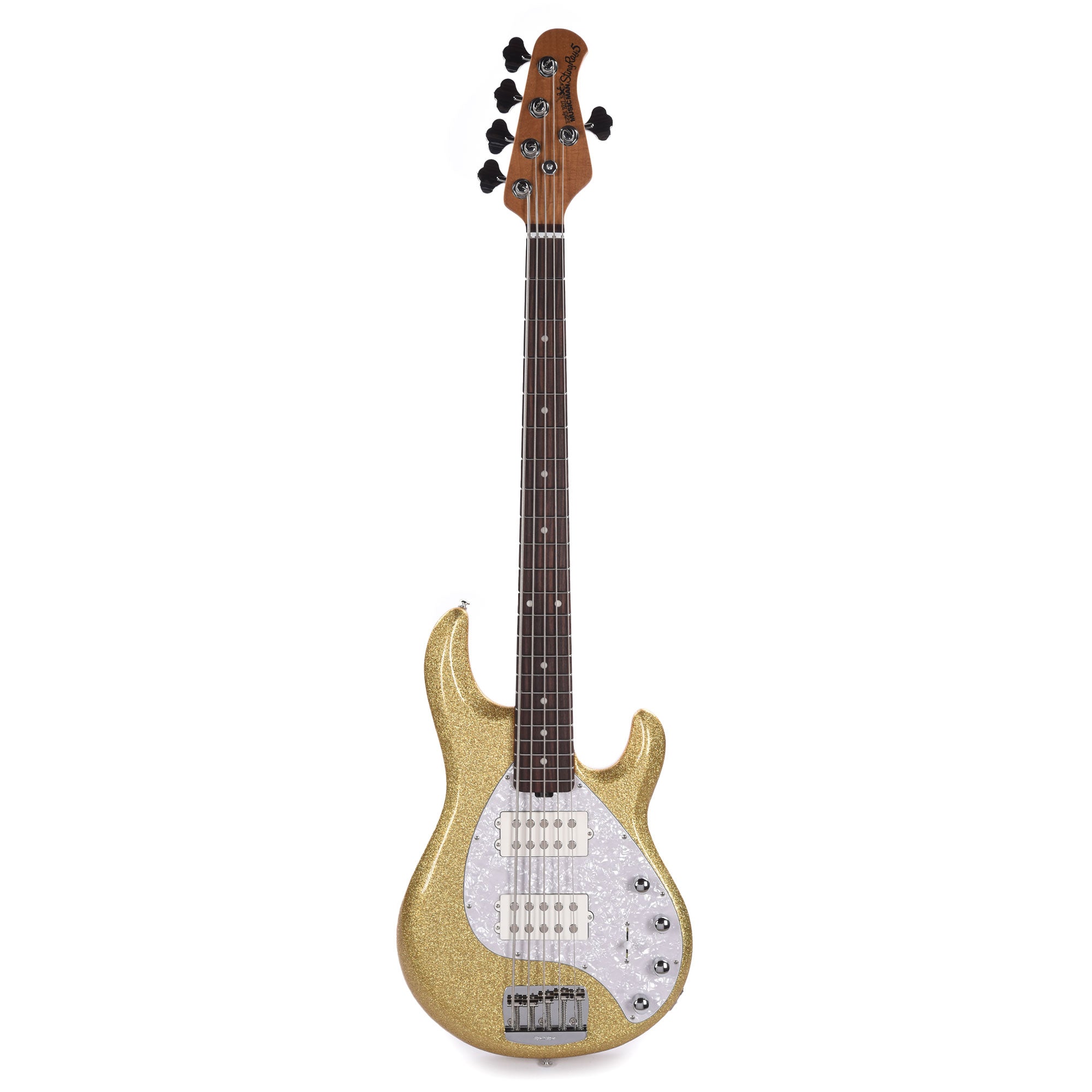 Music Man StingRay Special 5 HH Genius Gold w/Roasted Maple Neck Bass Guitars / 5-String or More