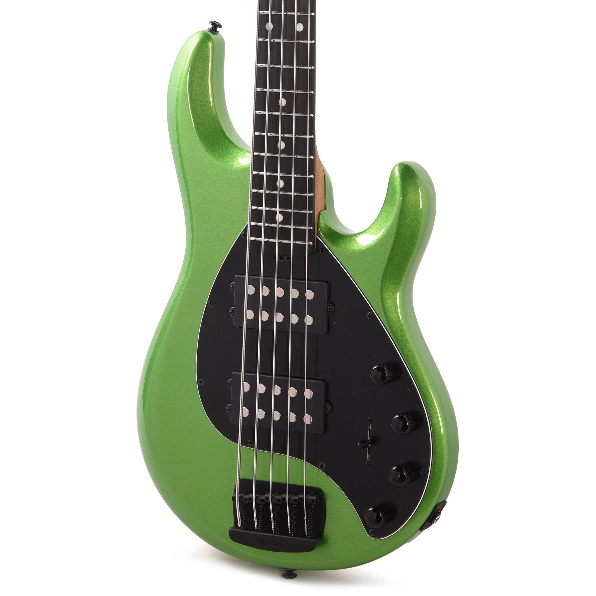 Music Man StingRay Special 5 HH Kiwi Green w/Roasted Maple Neck Bass Guitars / 5-String or More