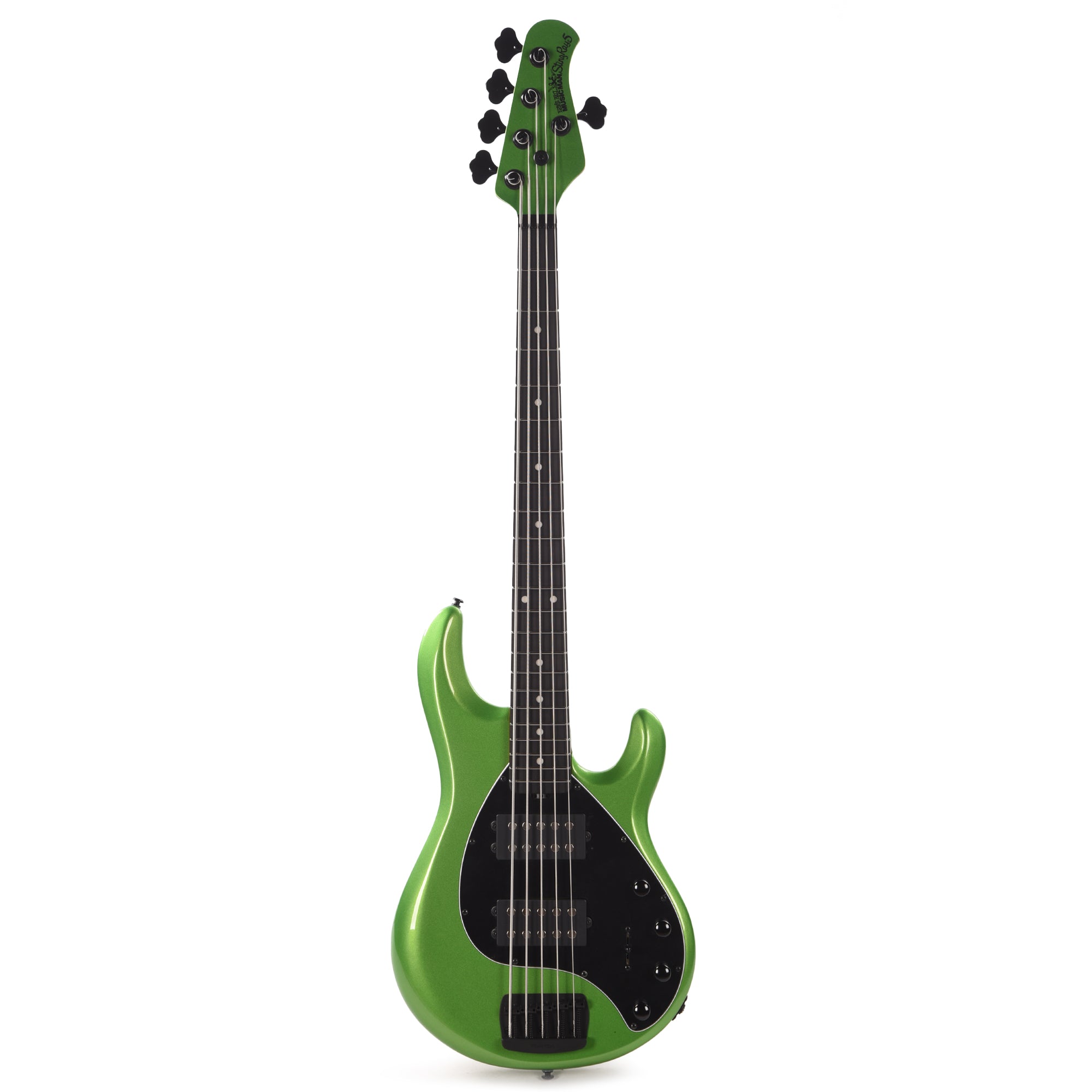 Music Man StingRay Special 5 HH Kiwi Green w/Roasted Maple Neck Bass Guitars / 5-String or More