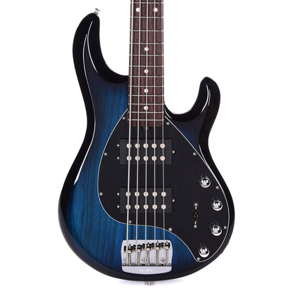 Music Man StingRay Special 5 HH Pacific Blue Burst w/Roasted Maple Neck Bass Guitars / 5-String or More