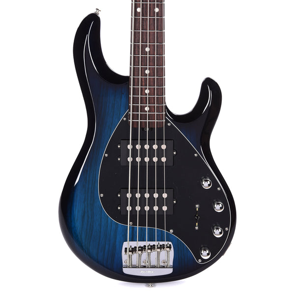Music Man StingRay Special 5 HH Pacific Blue Burst w/Roasted Maple