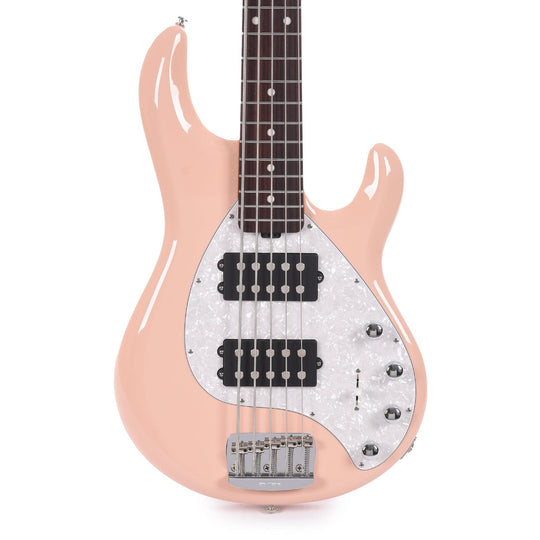 Music Man StingRay Special 5 HH Pueblo Pink w/Roasted Maple Neck Bass Guitars / 5-String or More