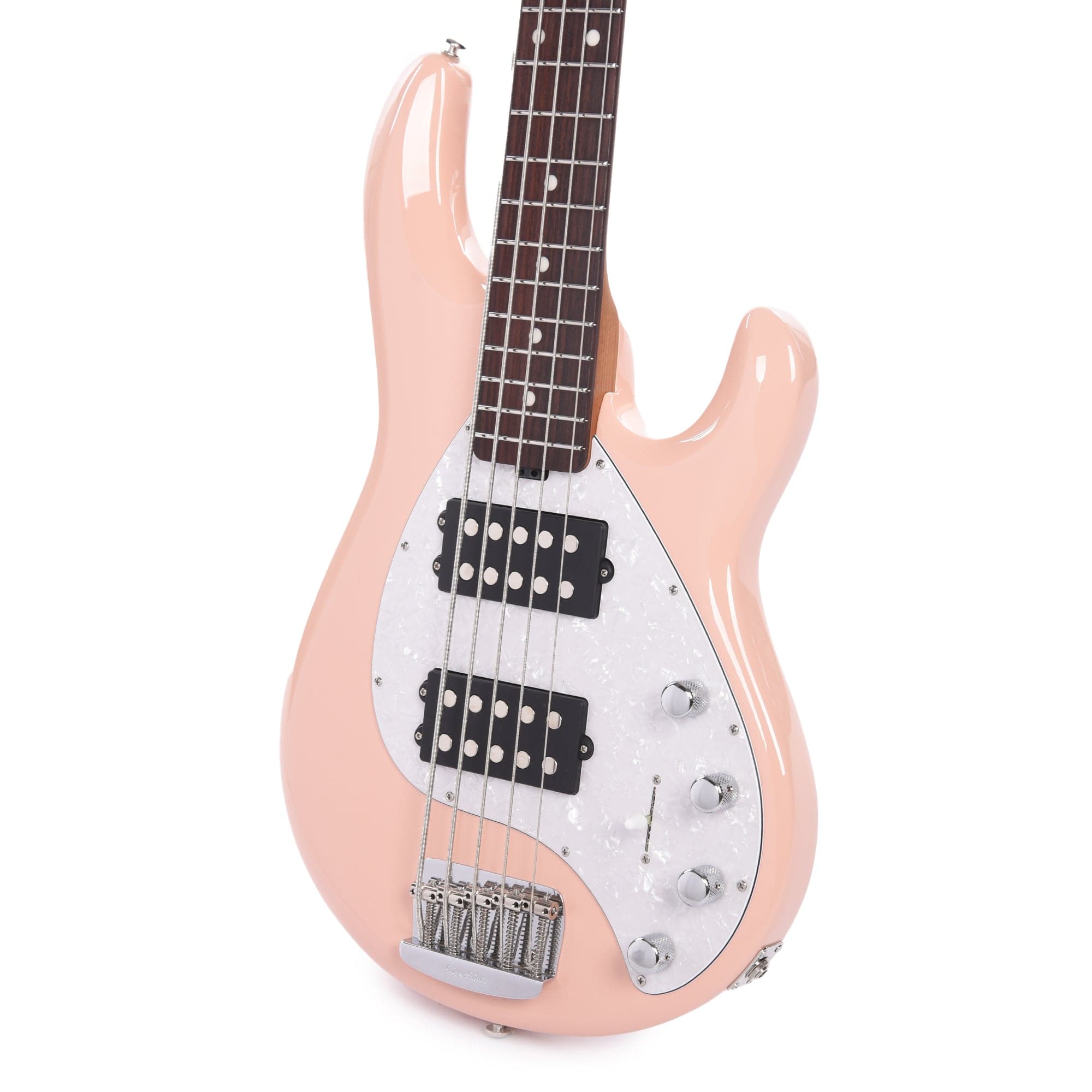 Music Man StingRay Special 5 HH Pueblo Pink w/Roasted Maple Neck Bass Guitars / 5-String or More