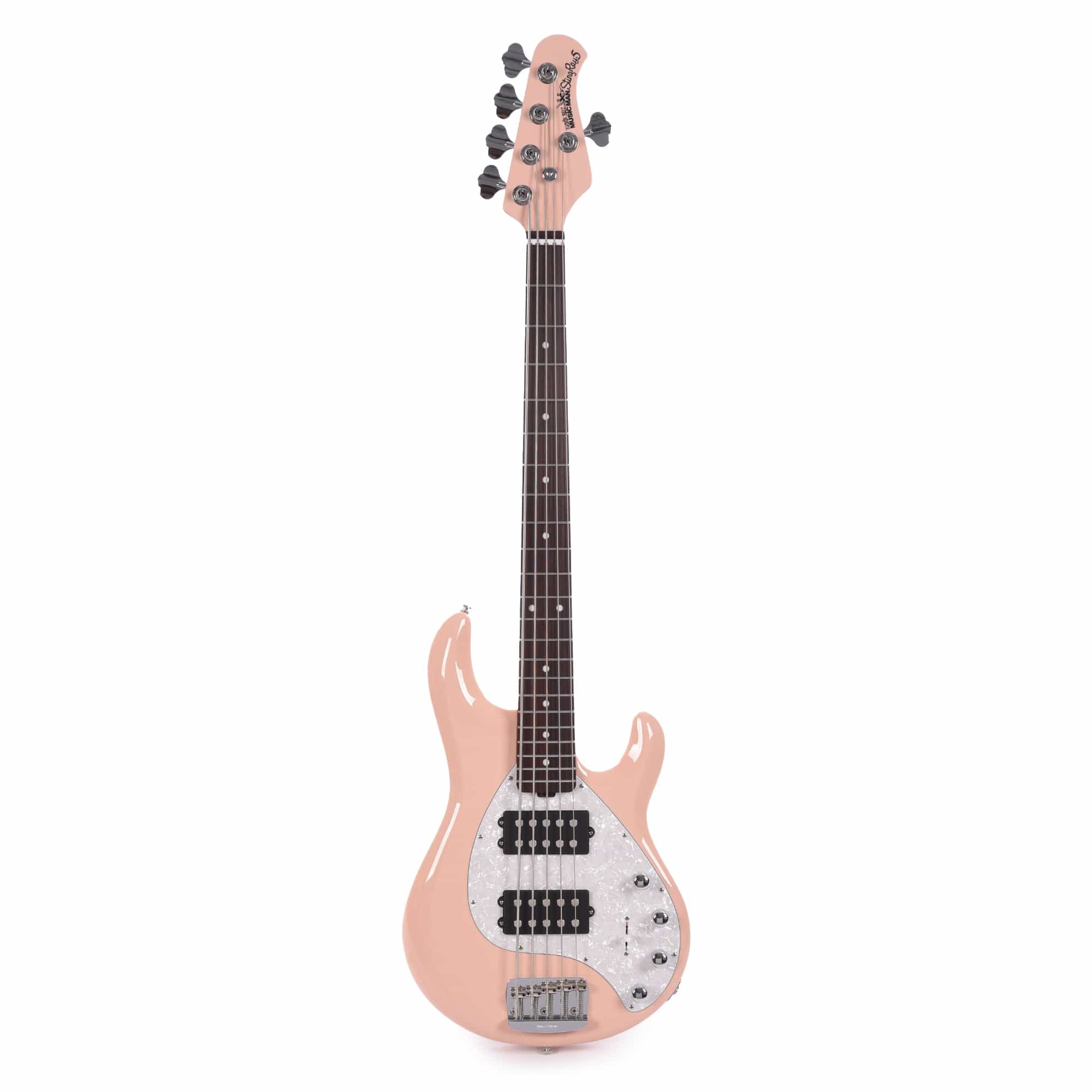 Music Man StingRay Special 5 HH Pueblo Pink w/Roasted Maple Neck Bass Guitars / 5-String or More