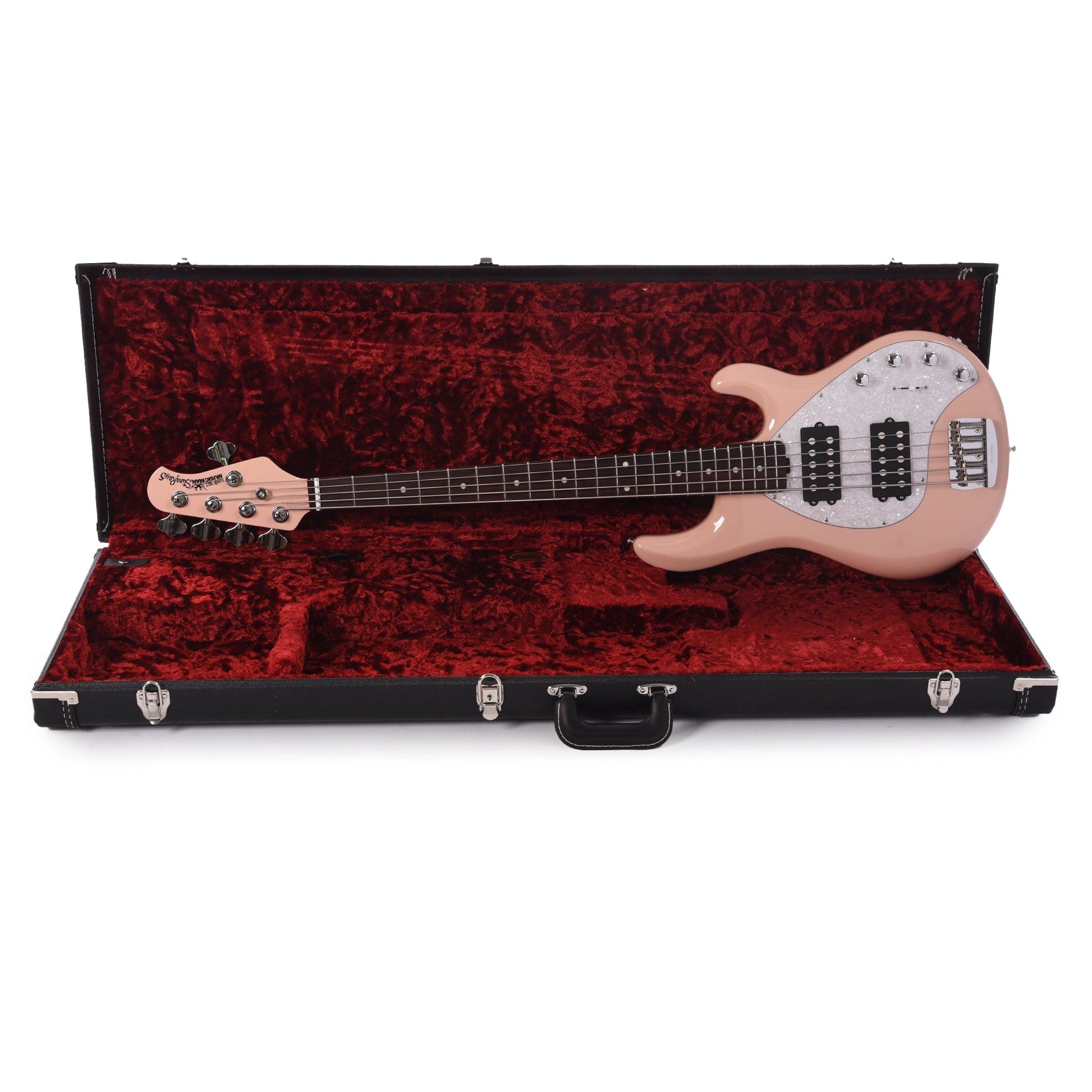 Music Man StingRay Special 5 HH Pueblo Pink w/Roasted Maple Neck Bass Guitars / 5-String or More