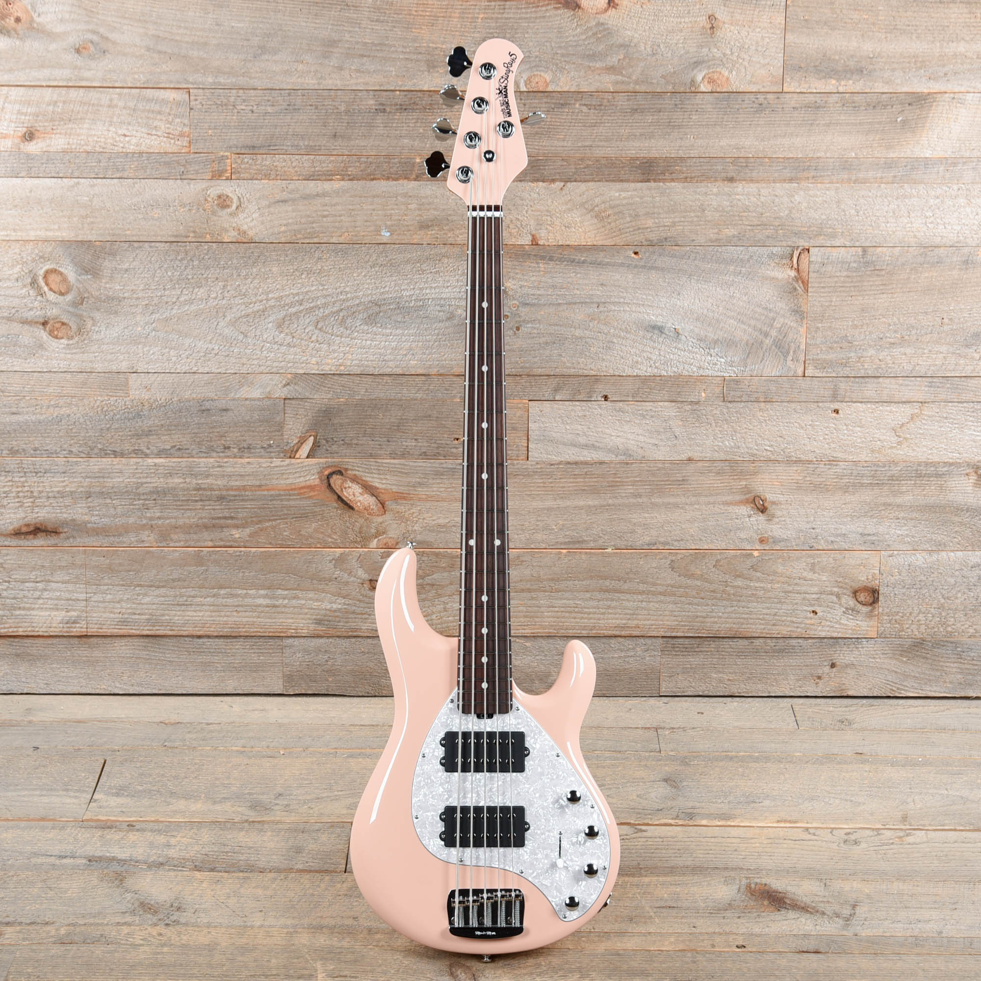 Music Man StingRay Special 5 HH Pueblo Pink w/Roasted Maple Neck
