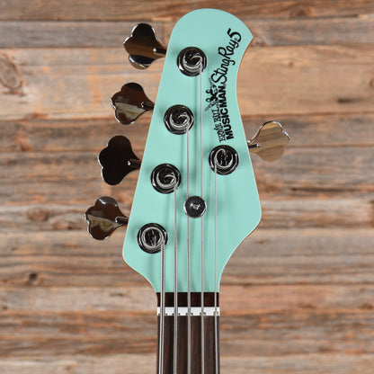 Music Man StingRay Special 5H Surf Green 2024 Bass Guitars / 5-String or More