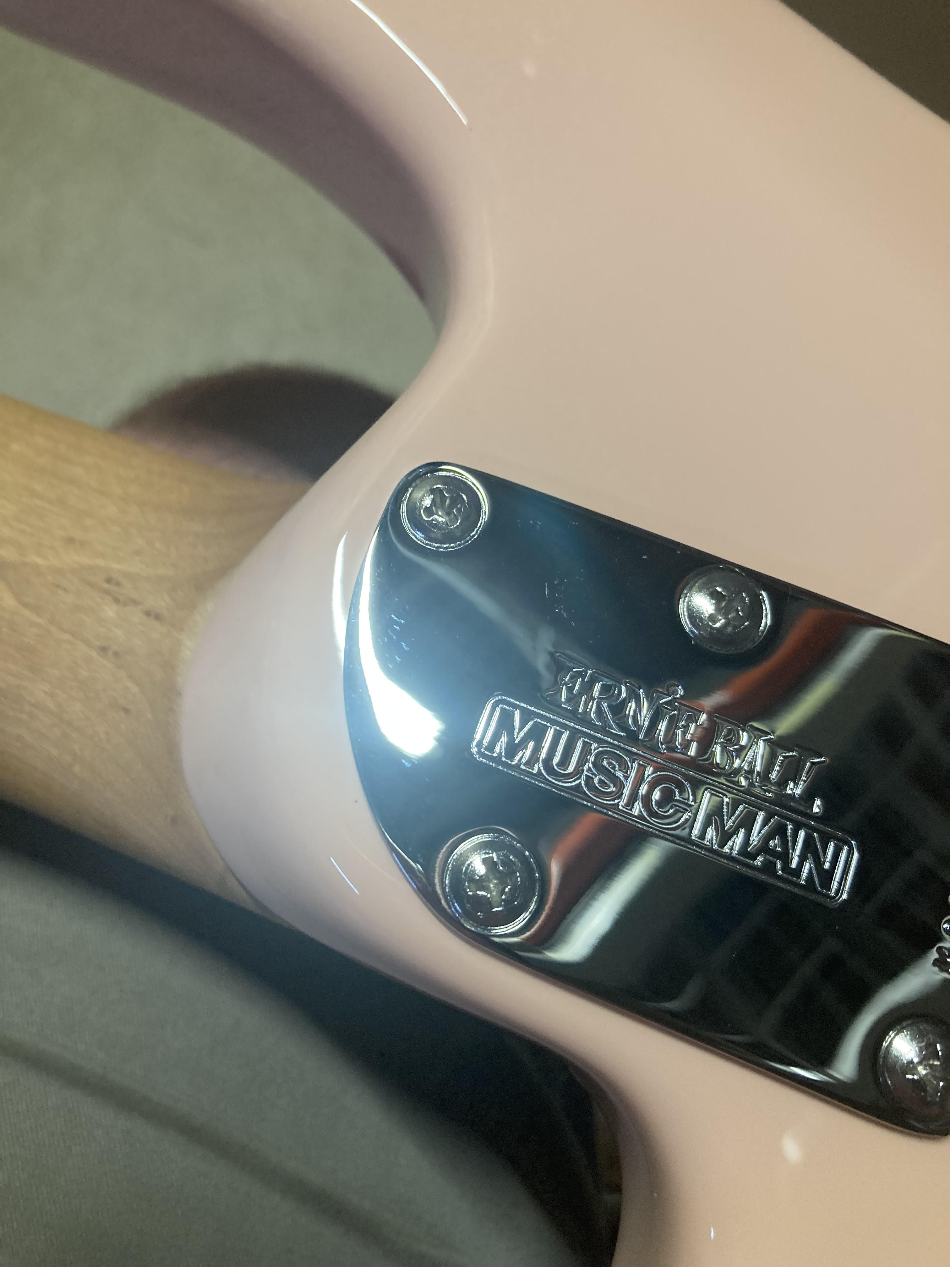 Music Man StingRay Special Pueblo Pink w/Roasted Maple Neck Bass Guitars / 5-String or More