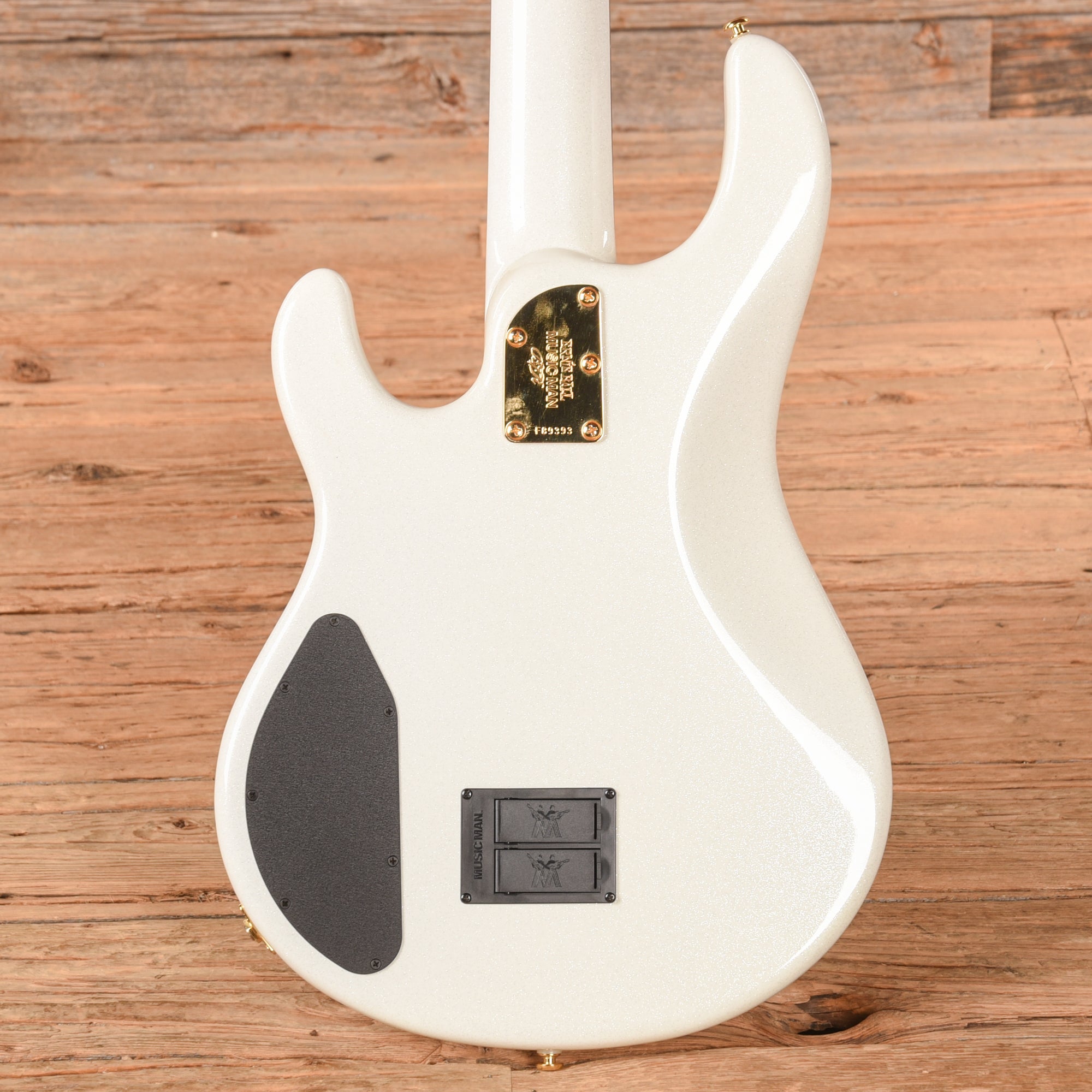 Music Man BFR StingRay Special 5 HH Crescendo White Sparkle 2022 Bass Guitars