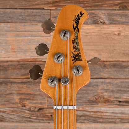 Music Man Sabre Classic Natural 1980s Bass Guitars