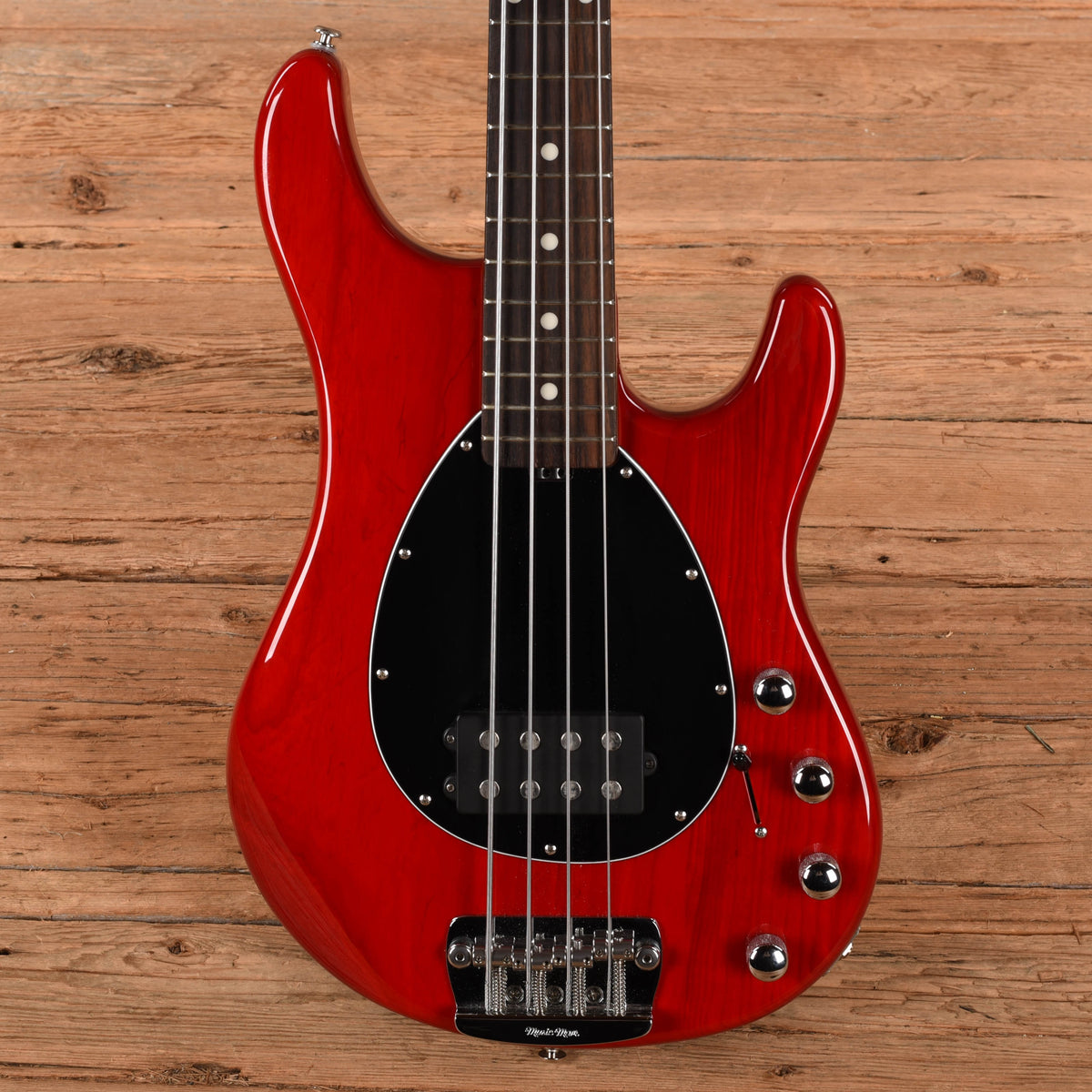Music Man Sterling StingRay Red Bass Guitars