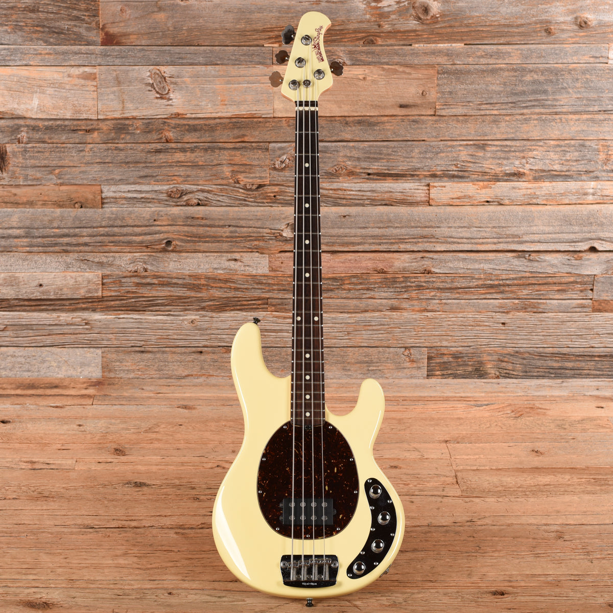 Music Man StingRay 3 EQ H Buttercream 2005 Bass Guitars
