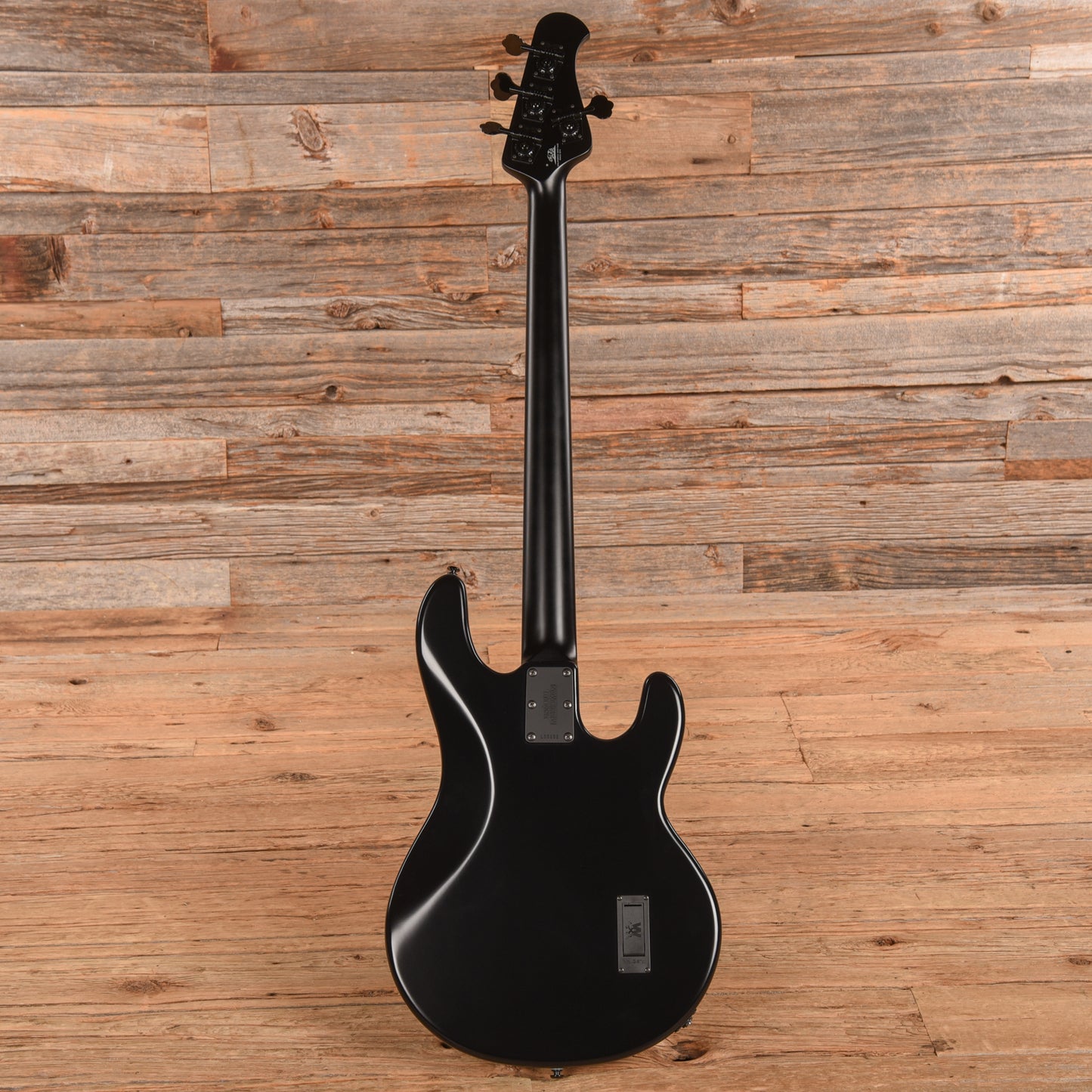 Music Man StingRay 3 EQ H Stealth Black 2017 LEFTY Bass Guitars