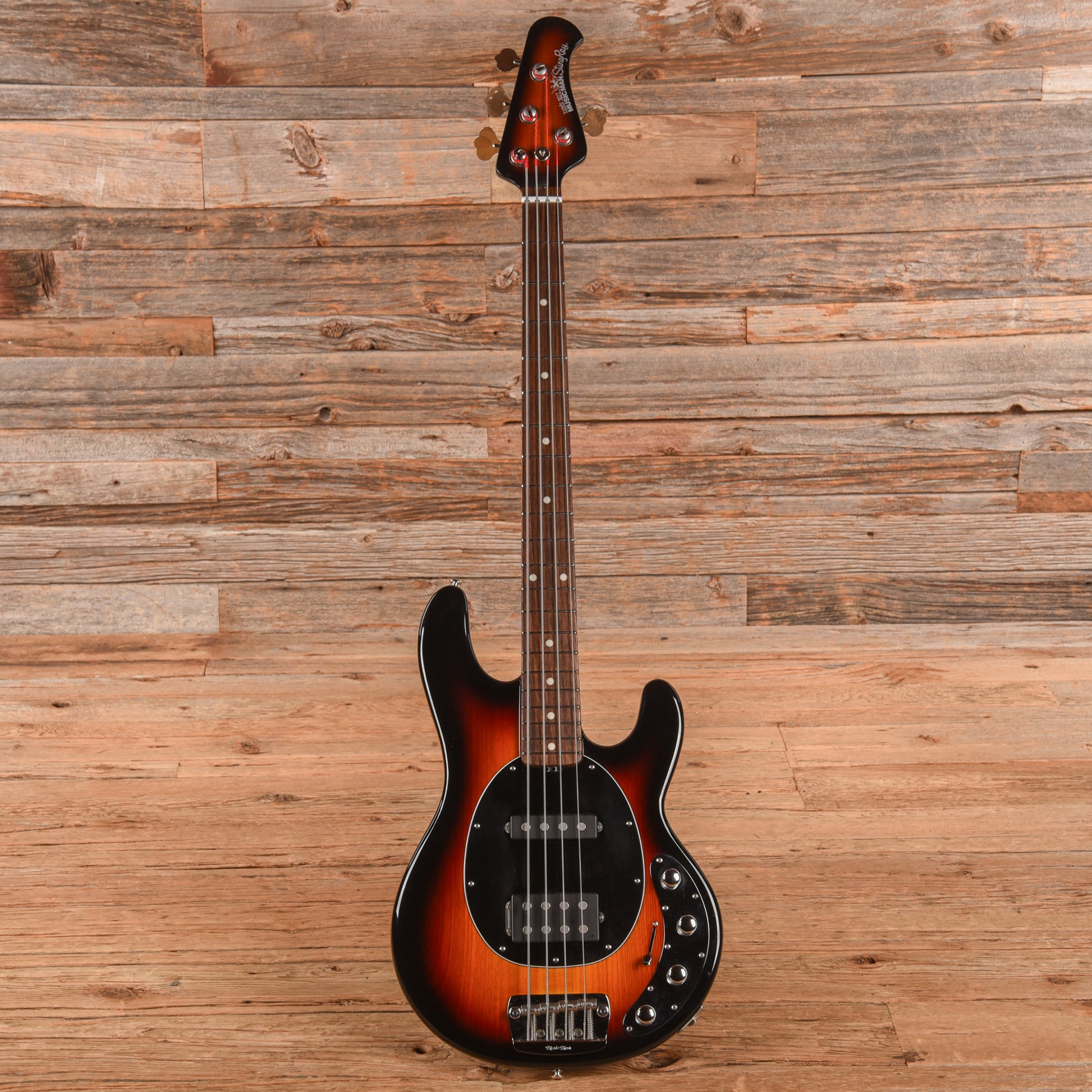 Music Man StingRay 4 HS Neck-Through 3EQ Vintage Sunburst 2018 Bass Guitars