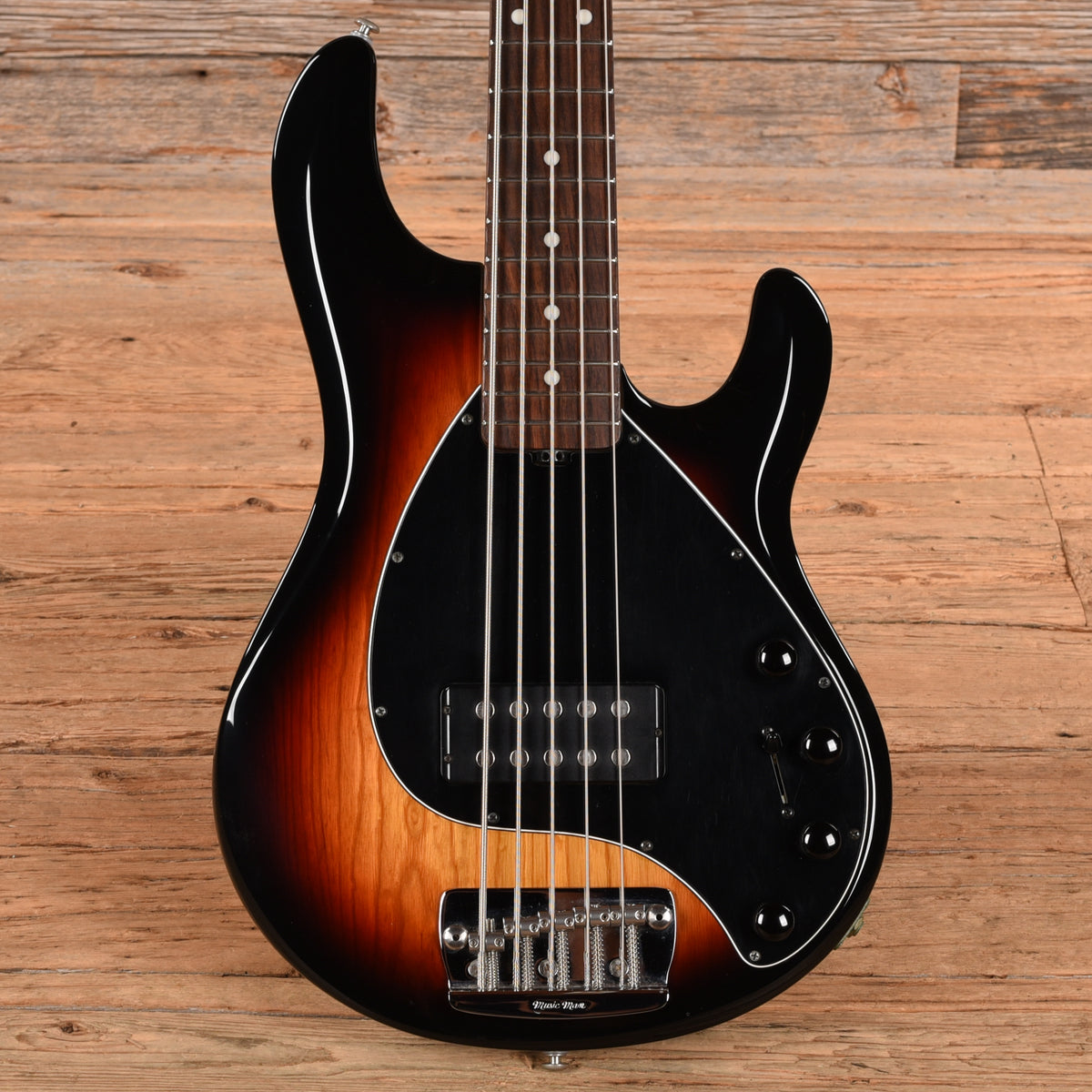 Music Man StingRay 5H Vintage Sunburst 2003 Bass Guitars