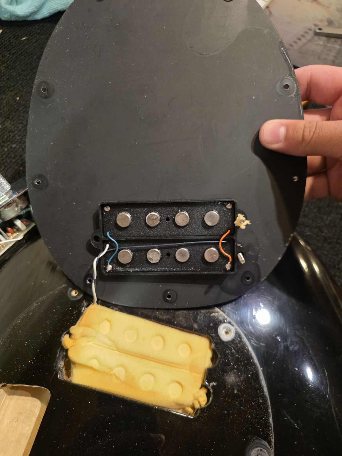 Music Man StingRay Bass Black 1986 Bass Guitars