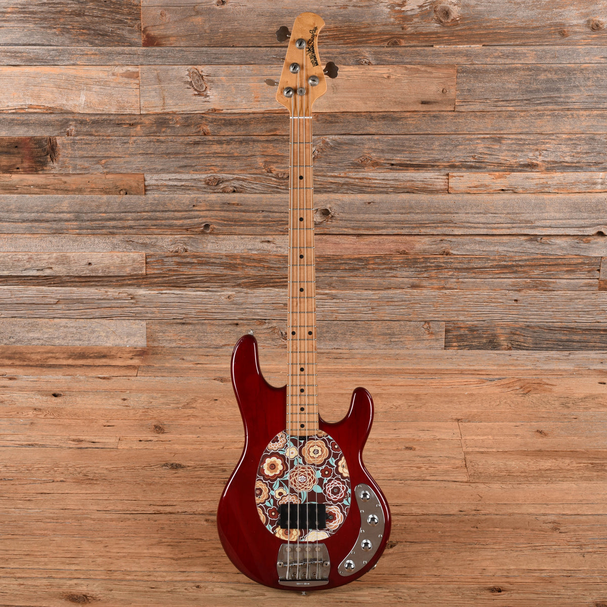 Music Man StingRay Bass Red Bass Guitars