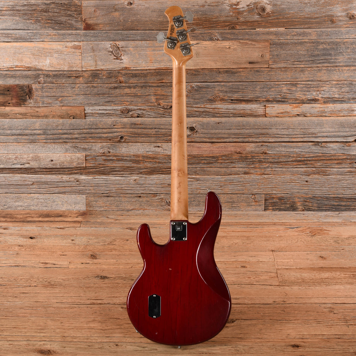 Music Man StingRay Bass Red Bass Guitars