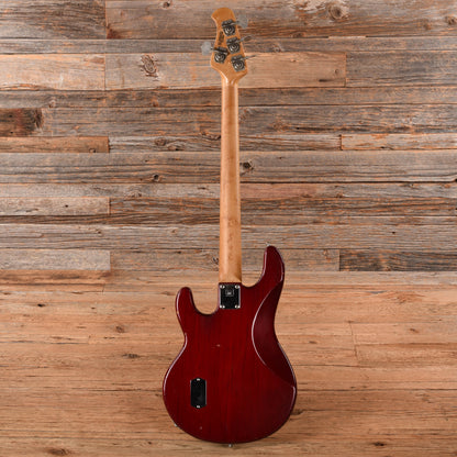 Music Man StingRay Bass Red Bass Guitars