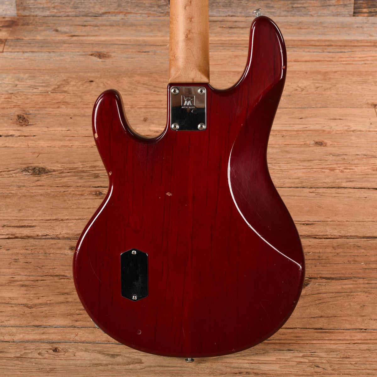 Music Man StingRay Bass Red Bass Guitars
