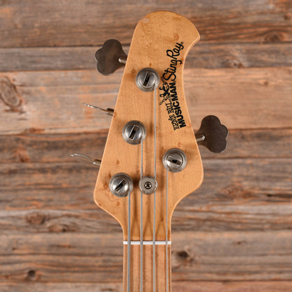 Music Man StingRay Bass Red Bass Guitars