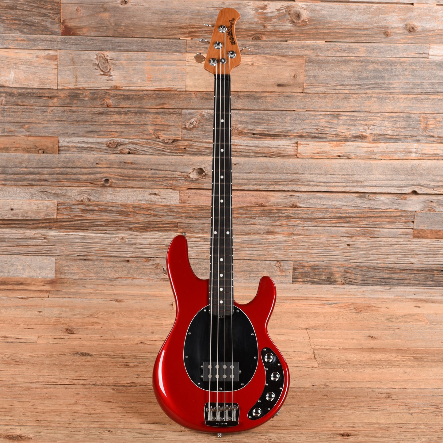 Music Man StingRay Special 4 H Candy Apple Red Bass Guitars