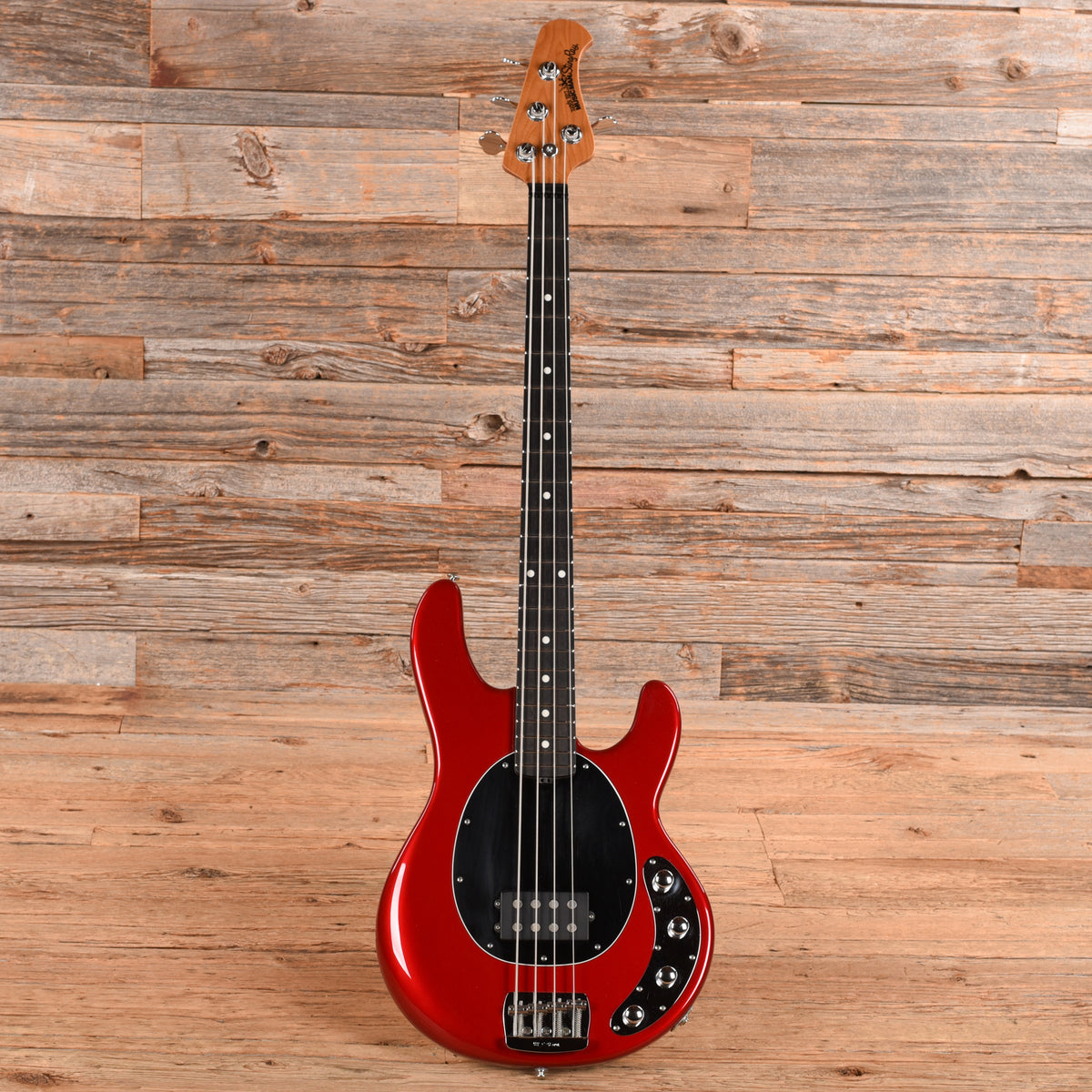 Music Man StingRay Special 4 H Candy Apple Red Bass Guitars