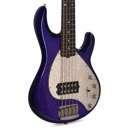 Music Man StingRay Special 5 Bass Violet Sparkle Burst Bass Guitars